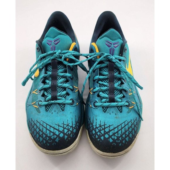 Nike Zoom Kobe Venomenon Blue/Green Men\'s Lace Up Sneakers Shoes 635578-302 Sz 9 main image 9